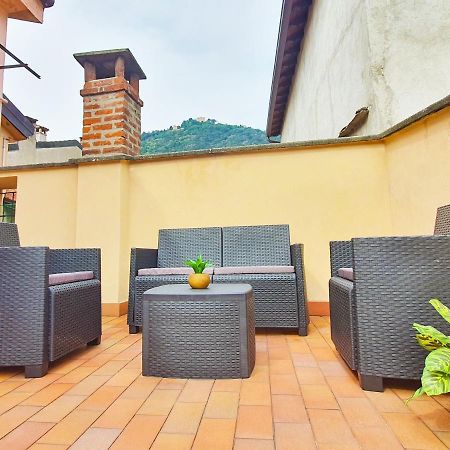 King Como Lake Center 9 Posti Letto- Grande Terrazza - 2 Bagni Privati Bagian luar foto