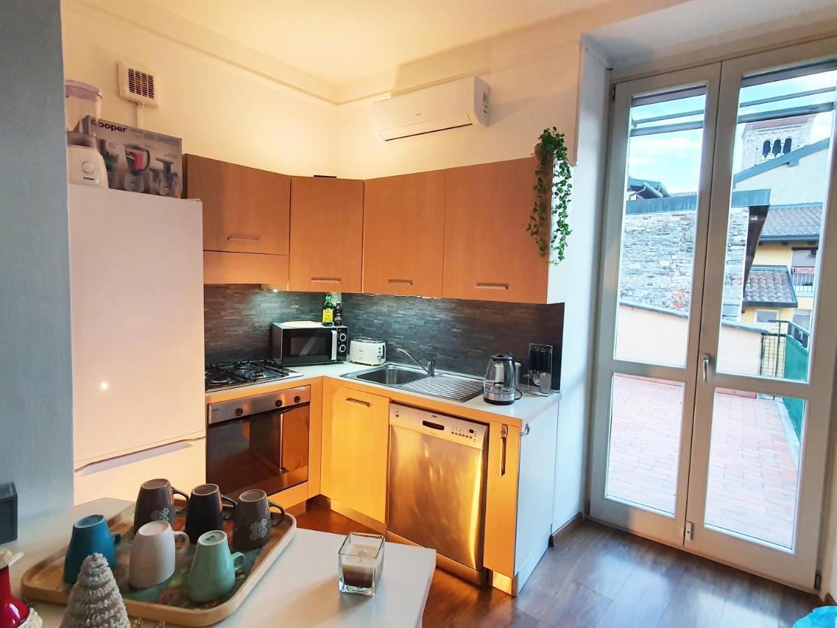 King Como Lake Center 9 Posti Letto- Grande Terrazza - 2 Bagni Privati Bagian luar foto